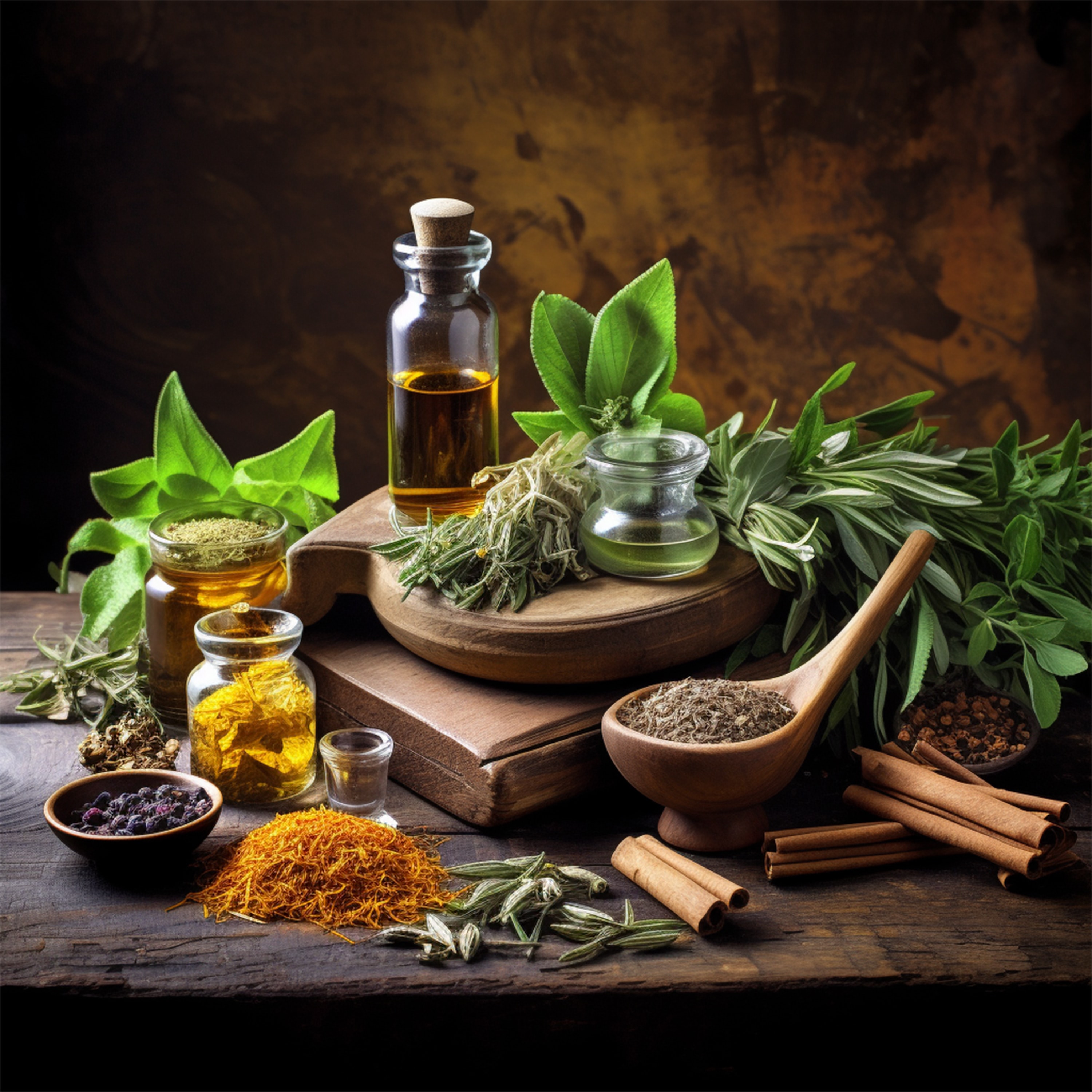 Ayurvedic and herbal image