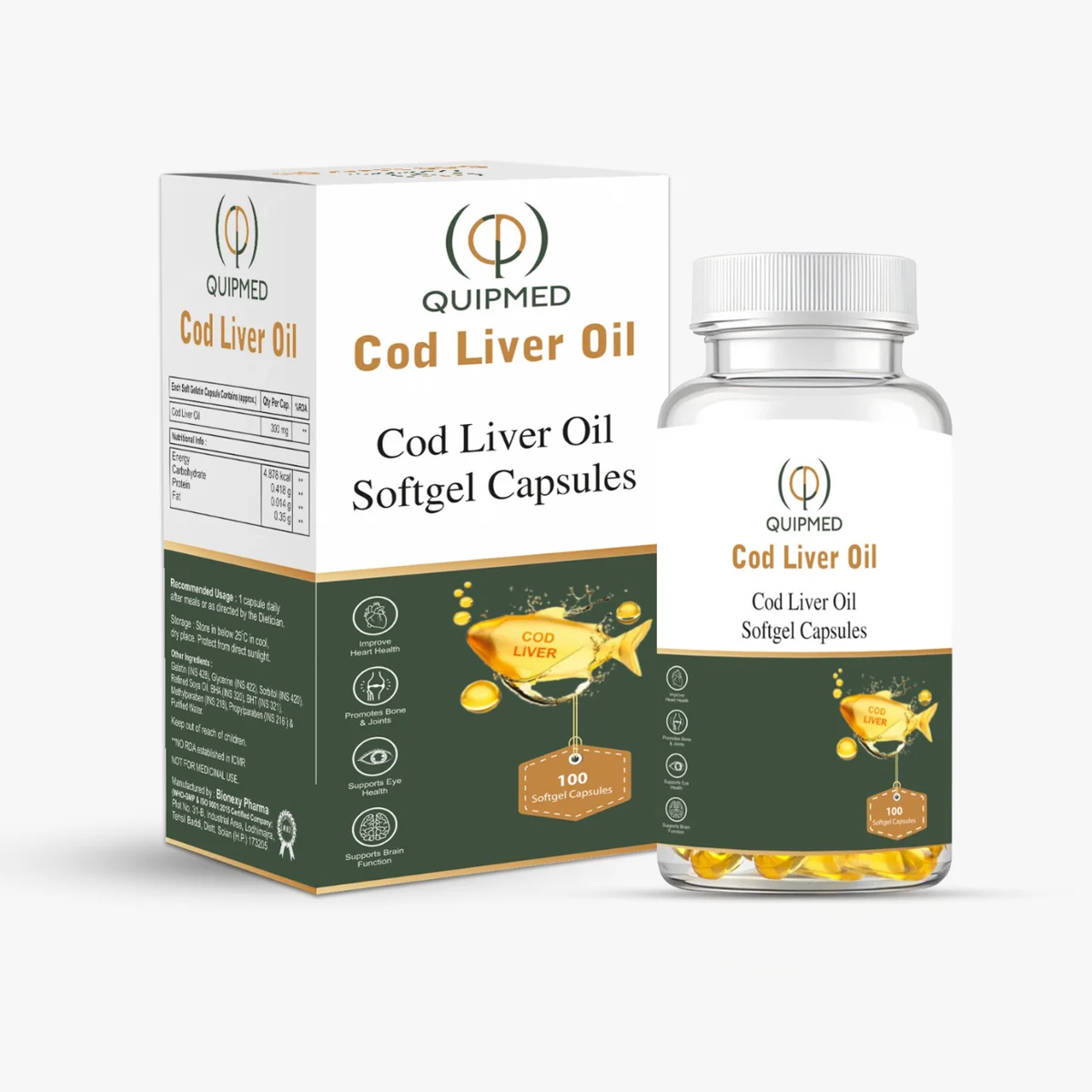 Quipmed Cod Liver Oil